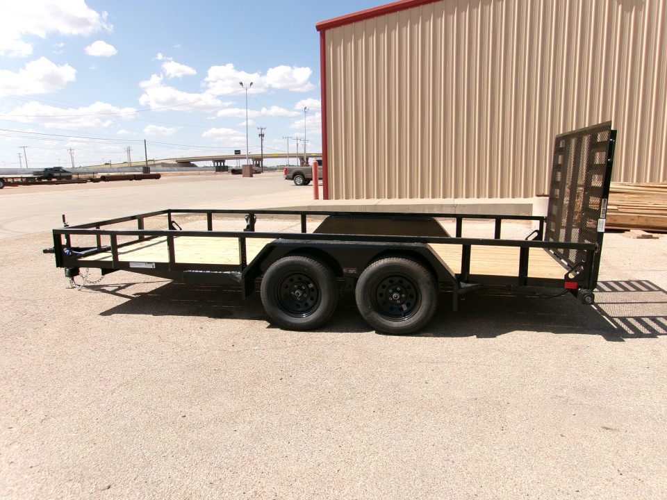 New 2026 Load Trail 83x16 Tandem Utility w/ 4' HD Ramp Gate 7k