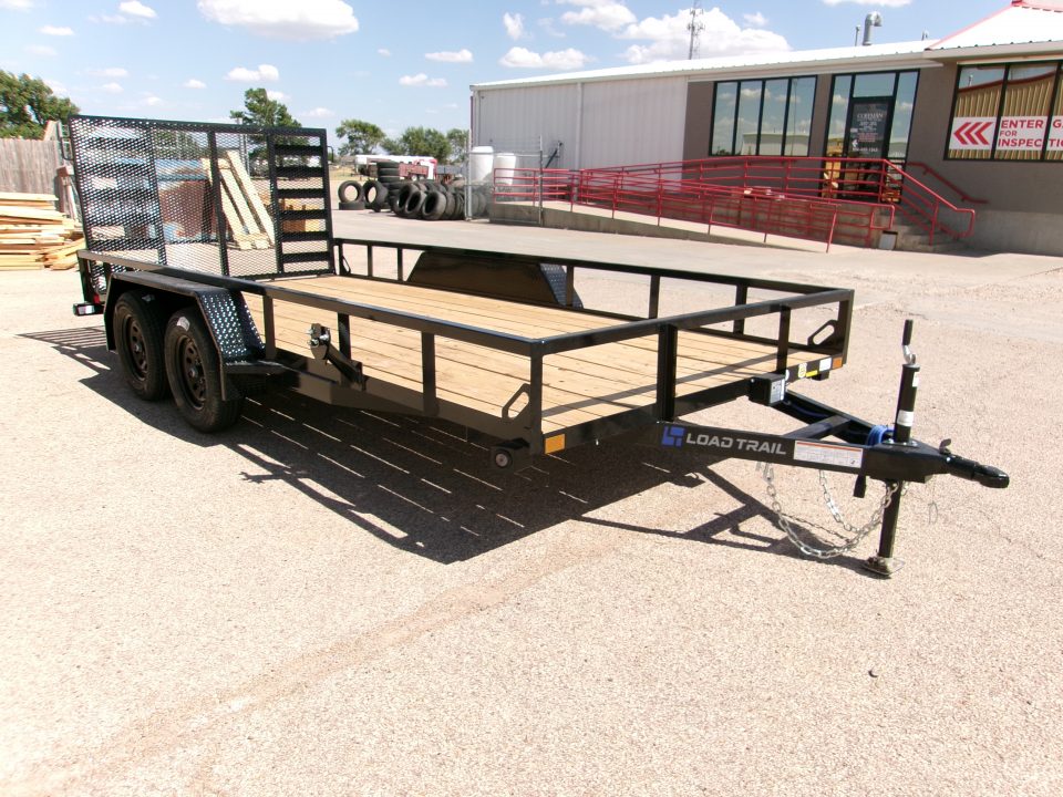 New 2026 Load Trail 83x16 Tandem Utility w/ 4' HD Ramp Gate 7k
