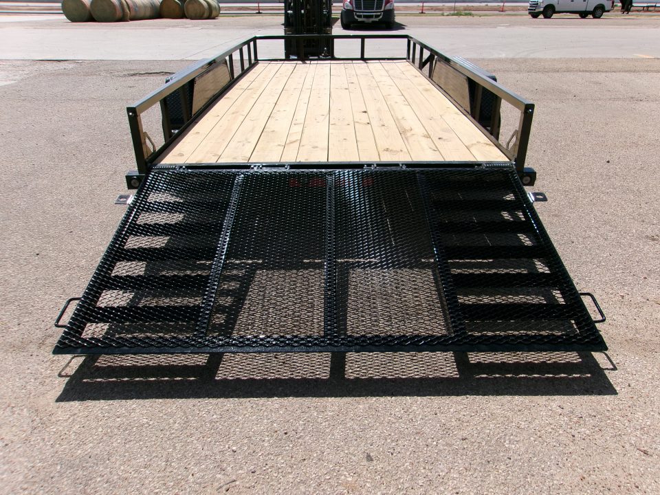 New 2026 Load Trail 83x16 Tandem Utility w/ 4' HD Ramp Gate 7k