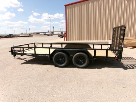 New 2026 Load Trail 83x16 Tandem Utility w/ 4' HD Ramp Gate 7k