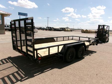 New 2026 Load Trail 83x16 Tandem Utility w/ 4' HD Ramp Gate 7k
