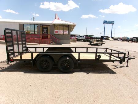 New 2026 Load Trail 83x16 Tandem Utility w/ 4' HD Ramp Gate 7k