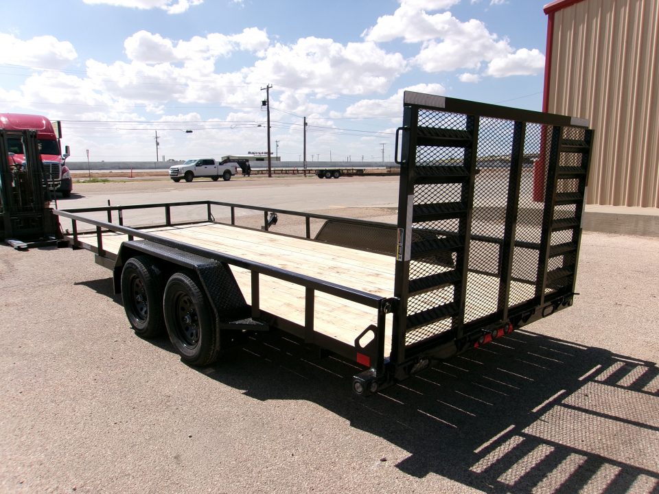 New 2026 Load Trail 83x18 Tandem Utility w/ 4' HD Ramp Gate 7k