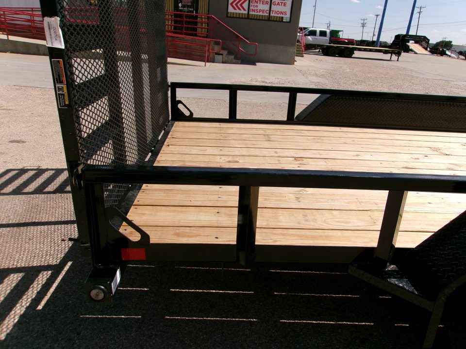 New 2026 Load Trail 83x18 Tandem Utility w/ 4' HD Ramp Gate 7k
