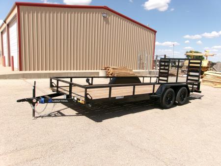 New 2026 Load Trail 83x18 Tandem Utility w/ 4' HD Ramp Gate 7k