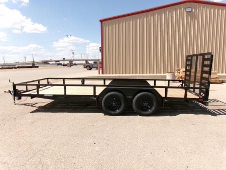 New 2026 Load Trail 83x18 Tandem Utility w/ 4' HD Ramp Gate 7k