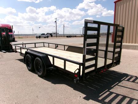 New 2026 Load Trail 83x18 Tandem Utility w/ 4' HD Ramp Gate 7k