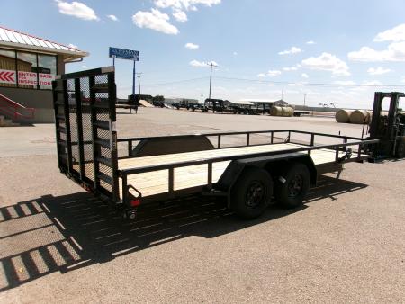 New 2026 Load Trail 83x18 Tandem Utility w/ 4' HD Ramp Gate 7k
