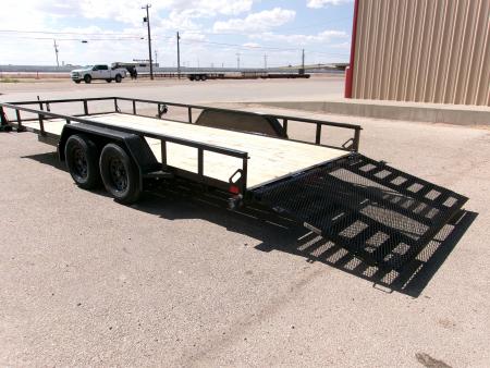 New 2026 Load Trail 83x18 Tandem Utility w/ 4' HD Ramp Gate 7k