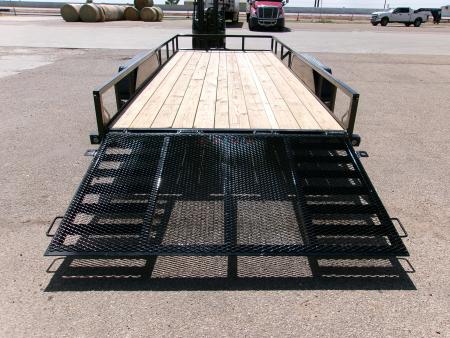 New 2026 Load Trail 83x18 Tandem Utility w/ 4' HD Ramp Gate 7k