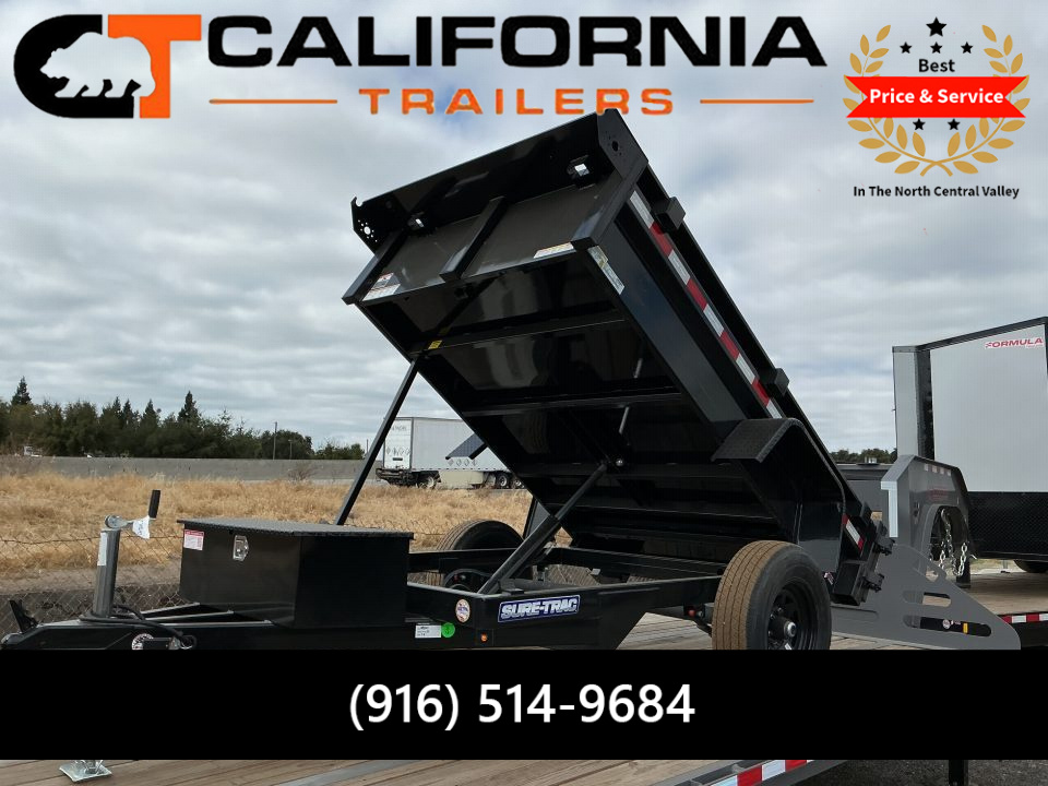 New 2026 Sure-Trac 5x8 5K Dump Trailer
