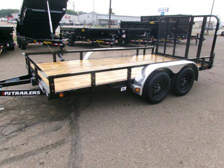 New 2027 PJ Trailers UL21432CSFK-SP02 Utility Trailer