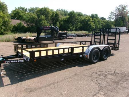 New 2027 PJ Trailers UL21832CSXK-ATVR-SP02 Utility Trailer