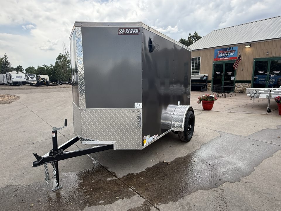 New 2027 Cargo Mate 5x8SA Cargo / Enclosed Trailer