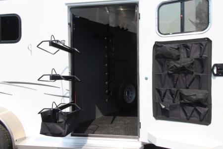 New 2027 Trails West Classic II Extra Tall 2 Horse Trailer w/ Escape Door