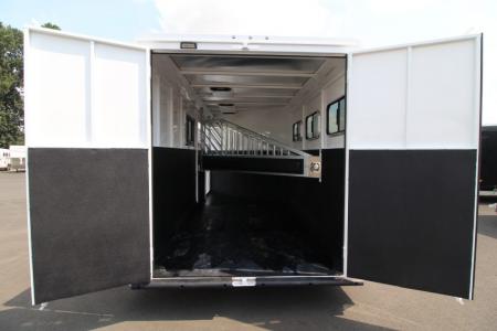 New 2027 Trails West Classic II Extra Tall 2 Horse Trailer w/ Escape Door