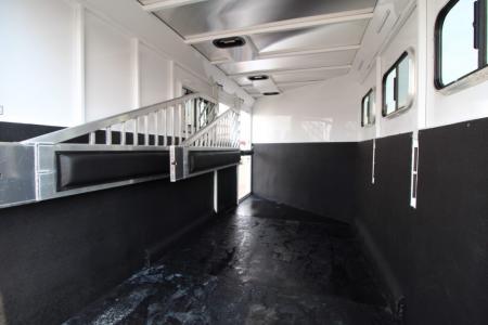 New 2027 Trails West Classic II Extra Tall 2 Horse Trailer w/ Escape Door