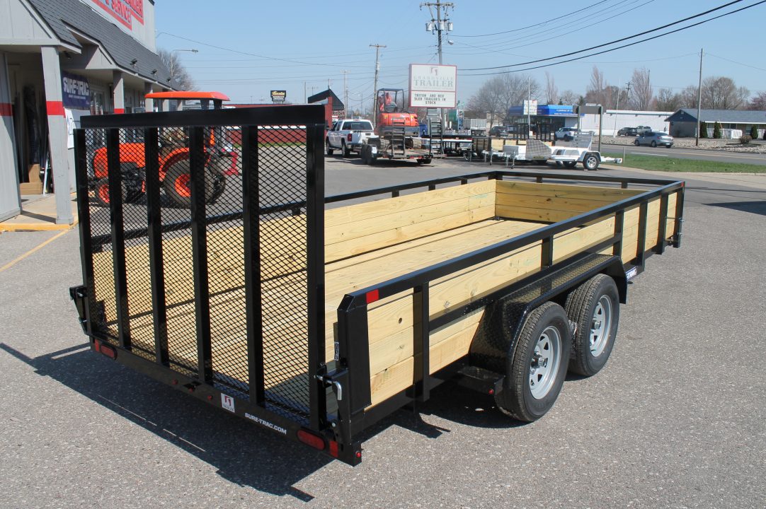 New 2026 Sure-Trac STUTW8216-070 Utility Trailer