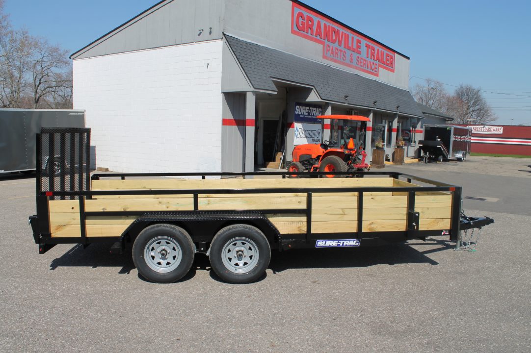 New 2026 Sure-Trac STUTW8216-070 Utility Trailer