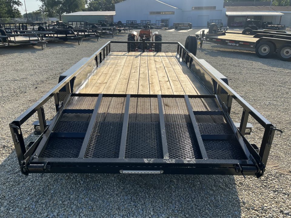 New 2026 Stag Trailers 82x18 Dovetail 10K Utility Trailer