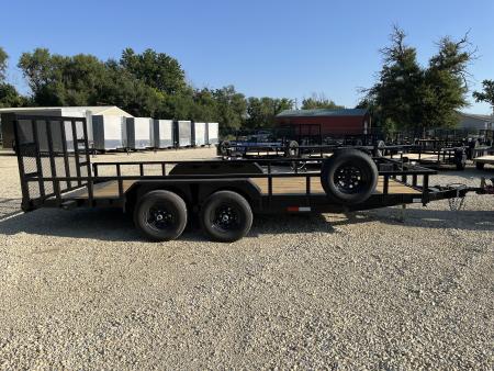 New 2026 Stag Trailers 82x18 Dovetail 10K Utility Trailer