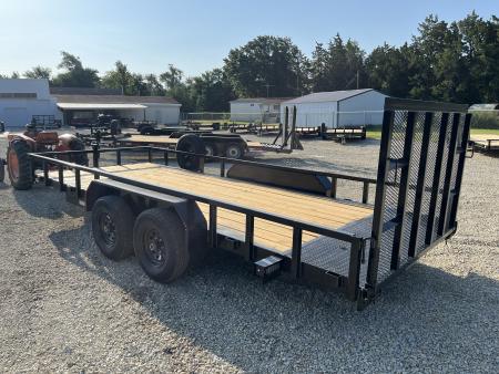 New 2026 Stag Trailers 82x18 Dovetail 10K Utility Trailer