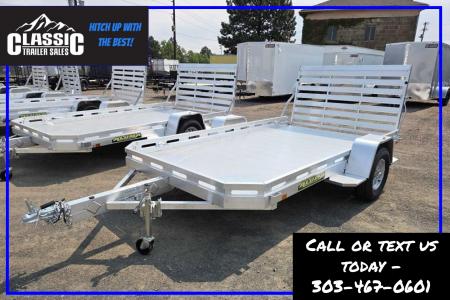 New 2027 Aluma 7712H-S-TG Utility Trailer