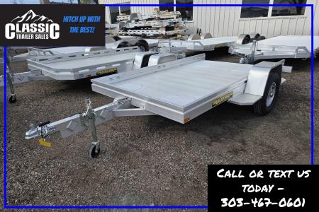 New 2027 Aluma 6810HTILT Utility Trailer