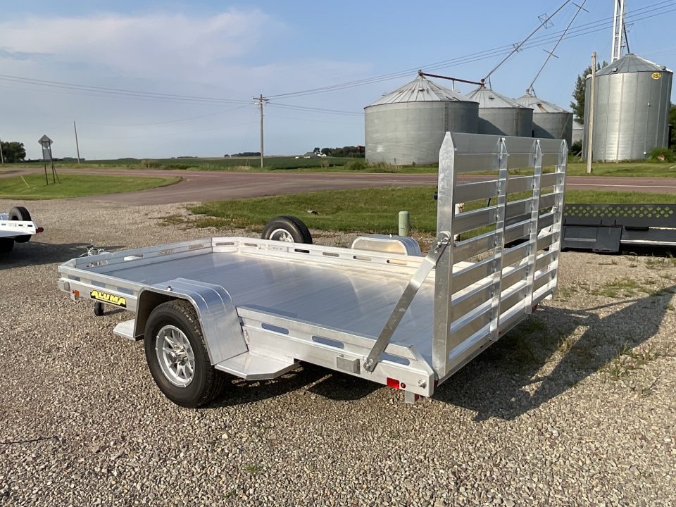 New 2027 Aluma 7712H-STG Utility Trailer