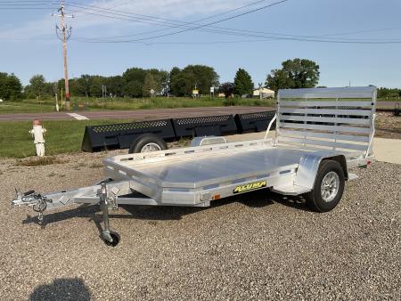 New 2027 Aluma 7712H-STG Utility Trailer