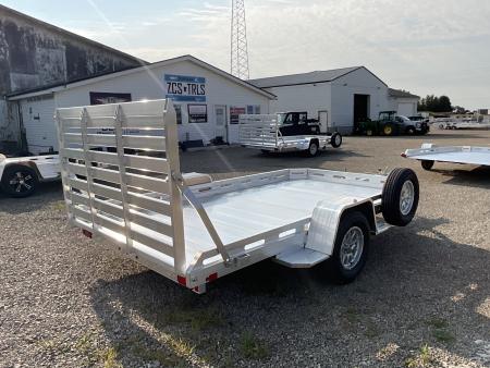 New 2027 Aluma 7712H-STG Utility Trailer