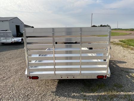 New 2027 Aluma 7712H-STG Utility Trailer
