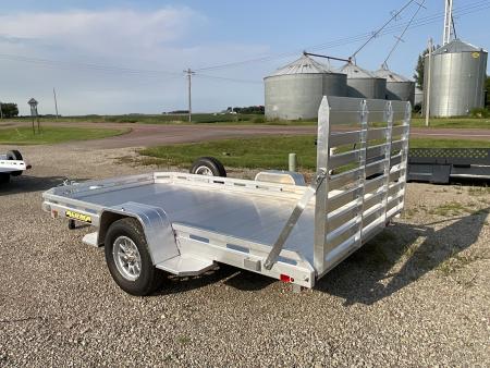 New 2027 Aluma 7712H-STG Utility Trailer