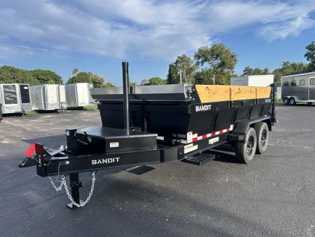 New 2027 Bandit 7X14 BANDIT LS DUMP TRAILER Dump Trailer