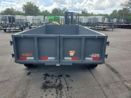 New 2026 DOWN 2 EARTH 24" SIDES 6x12 TA 10000 lb gvwr Dump Trailer with tarp