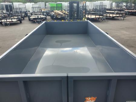 New 2026 DOWN 2 EARTH 24" SIDES 6x12 TA 10000 lb gvwr Dump Trailer with tarp