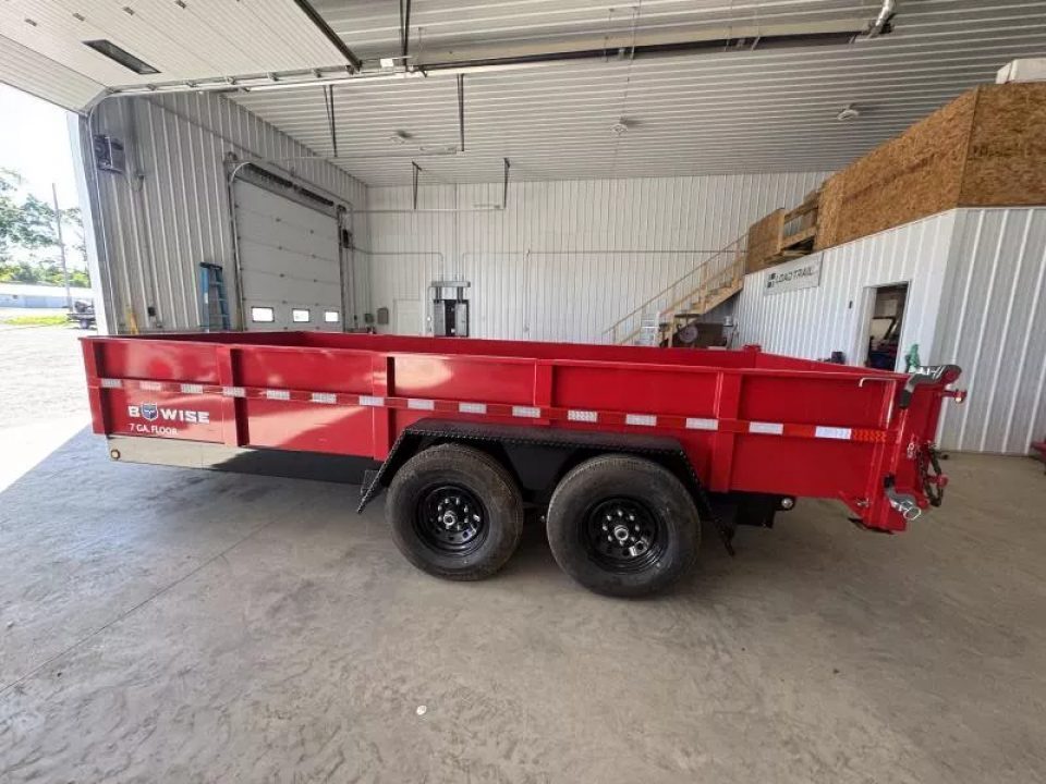 New 2025 BWISE Dlp16-15 Dump Trailer
