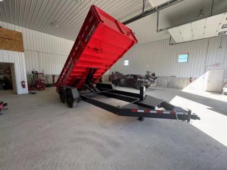 New 2025 BWISE Dlp16-15 Dump Trailer