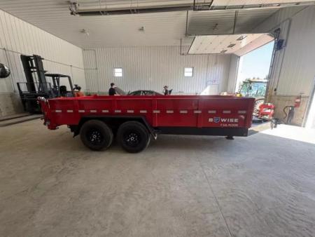 New 2025 BWISE Dlp16-15 Dump Trailer