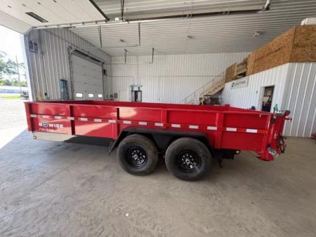 New 2025 BWISE Dlp16-15 Dump Trailer