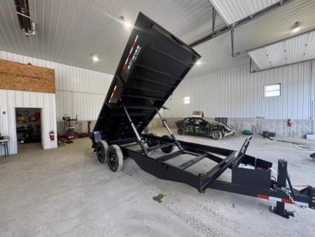 New 2025 BWISE 716lp-le-14 Dump Trailer