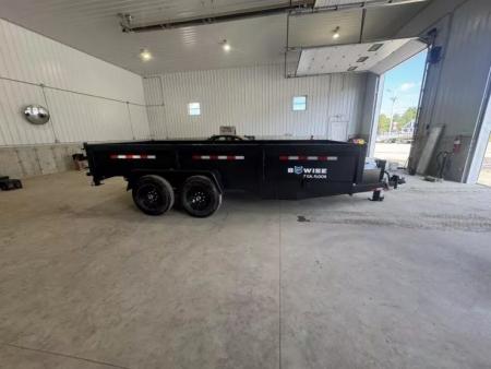 New 2025 BWISE 716lp-le-14 Dump Trailer