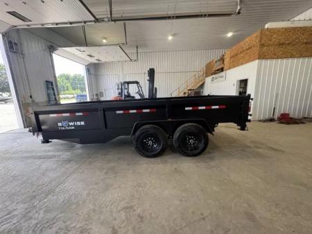 New 2025 BWISE 716lp-le-14 Dump Trailer