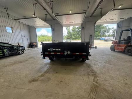 New 2025 BWISE 716lp-le-14 Dump Trailer