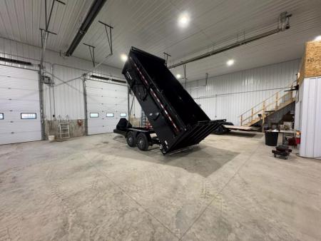 New 2026 BWISE Du16-15 Dump Trailer