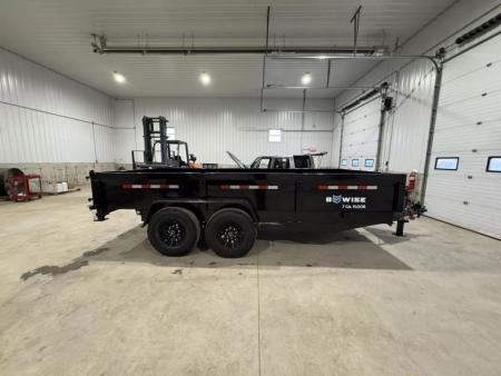 New 2026 BWISE 716lp-le-16 Dump Trailer