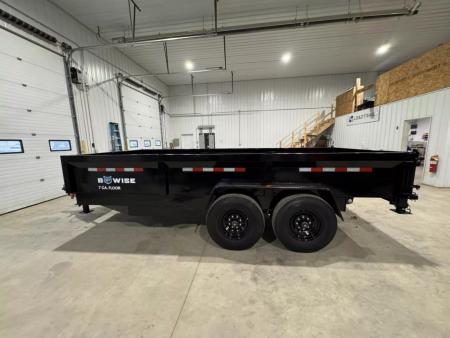 New 2026 BWISE 716lp-le-16 Dump Trailer