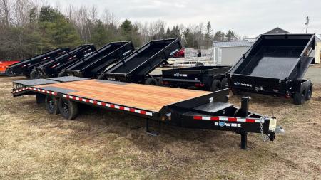 New 2026 BWISE Edb24-15 Equipment Trailer