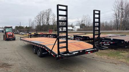 New 2026 BWISE Eh824-14 Equipment Trailer