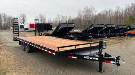 New 2026 BWISE Eh824-14 Equipment Trailer